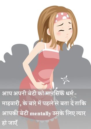 मानसिक धर्म - माहवारी - Periods in हिंदी Menstruation Cycle (MC)